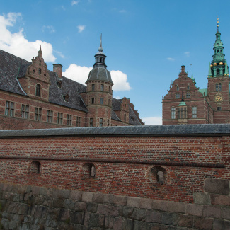 Danish castle in Hillerød